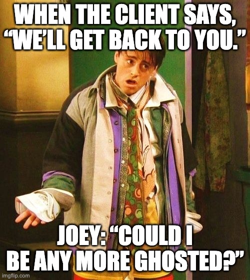 client-ghosting-meme