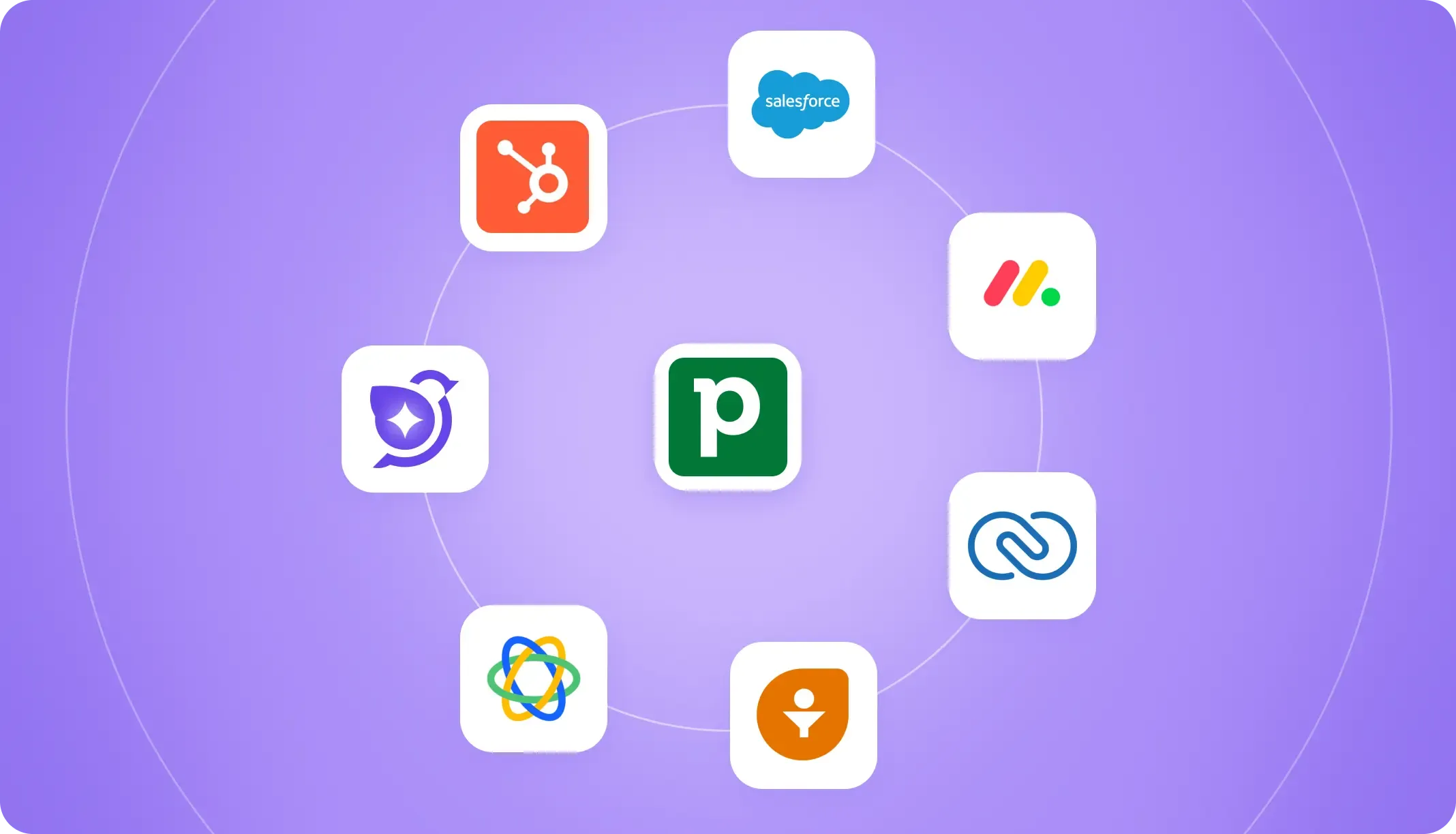 images of various crm logos' which determines alternatives of pipedrive